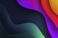 Colorful Abstract Shapes Background Wallpaper Product Image 1