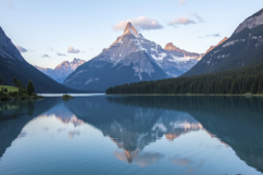 Lake With Mountain Background Product Image 1