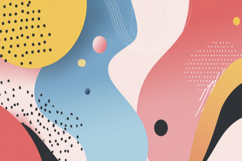 Shapes and Patterns Background Wallpaper Product Image 1