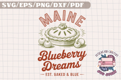 USA STATE America Vintage SVG Monochrome Design Food Product Image 1