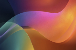Abstract Colorful Wave Gradient Background Wallpaper Product Image 1