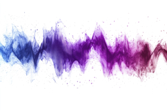 Abstract Waves with White Background Wallpaper Product Image 1