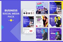Business Social Media Instagram Posts Template Product Image 1
