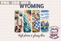USA STATE America Brushstrokes PNG Watercolor Design Sign Product Image 1