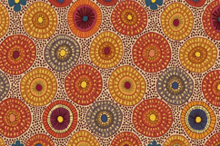 Australian Aboriginal Pattern Background Product Image 1