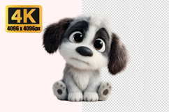 Cute Puppy Transparent PNG Product Image 1