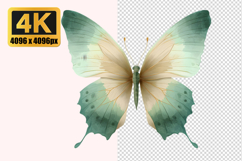Light Colour Butterfly Transparent PNG Product Image 1