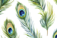 Peacock Feathers Background Wallpaper Product Image 1