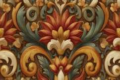 Floral Pattern Background Wallpaper Product Image 1