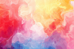Vibrant Watercolor Painting Abstract Background Wallpaper Product Image 1