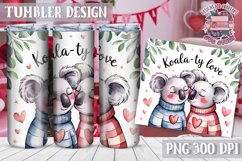 Sublimation Tumbler WRAP Love Design Quote Watercolor Animal Product Image 1