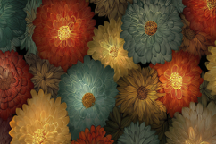 Colorful Flower Background Product Image 1