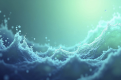 Water Waves Background Wallpaper Product Image 1