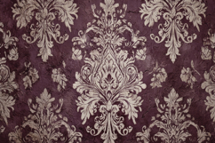 Victorian Style Damask Pattern Background Wallpaper Product Image 1