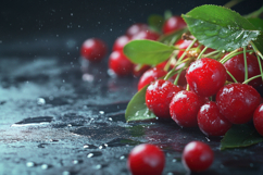 Montmorency Cherry Background Wallpaper Product Image 1