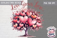 St Valentine’s Coquette Bow PNG Holidays Funny Watercolor Product Image 1