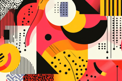 Geometric Abstraction Background Wallpaper Product Image 1
