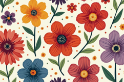 Colorful Flower Background Product Image 1