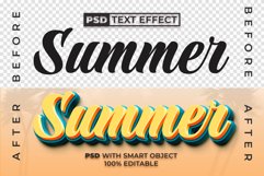 Text Effect Summer for Photoshop Product Image 2
