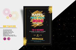 Printable New Year Party Flyer Product Image 1