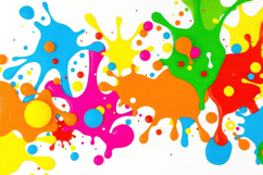 Colorful Paint Splash Background Product Image 1