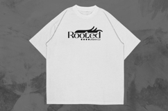Rooted Urban Logo T-shirt Design Product Image 1