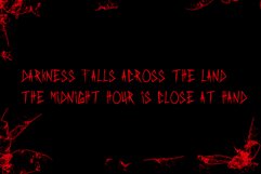 Scread - Horror, Thriller, Trash font Product Image 6