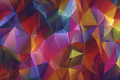 Colorful Triangle background Product Image 1