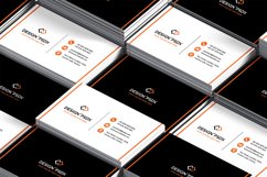 Modern Black &amp; White Business Card Template Product Image 7