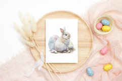 Vintage Watercolor Bunny Animals Clipart Product Image 6