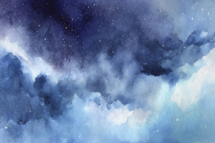 Starry Night Sky Background Product Image 1