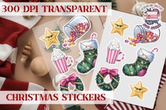 Christmas Sticker Sheet In My Grinch Era Winter Holiday PNG Product Image 1