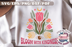 Boho Self Love Muted Colors SVG Design Care Aesthetic Product Image 1
