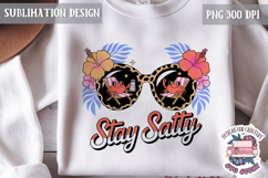 Sassy Summer Tropical Clipart PNG Sublimation Beach Vibe Product Image 1