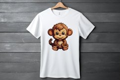 Animal Baby Sublimation Clipart Product Image 6