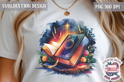 Easter Sublimation Quote Design PNG Religious Jesus Product Image 1