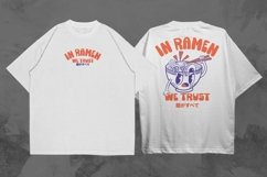 Vintage Ramen T-shirt Design Bundle Product Image 7