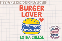 Funny Hand drawn Quote Aesthetics SVG Trendy Colorful Food Product Image 1