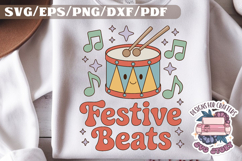 Christmas Retro Vintage Funny SVG T shirt Quotes Design Product Image 1