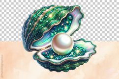 Pearl Shell Clipart - 04 Variation Product Image 6