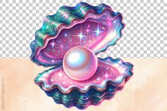 Pearl Shell Clipart - 04 Variation Product Image 6