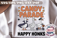 Halloween Cute Silly Goose SVG T shirt Funny Design Product Image 1