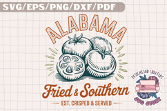 USA STATE America Vintage SVG Monochrome Design Food Product Image 1