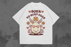 Born to Hunt Eggs Funny Easter T-shirt Design Product Image 1