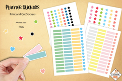 Blank Label Stickers | Print and Cut Product Image 1