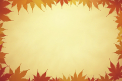 Autumn Maple Leaves Background Wallpaper Product Image 1