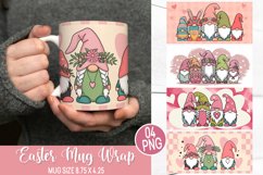 Easter Mug Wrap Design - Easter Gnome Sublimation Product Image 1