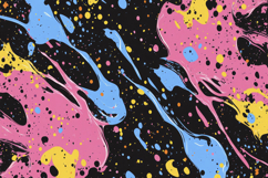 Colorful Paint Background Wallpaper Product Image 1