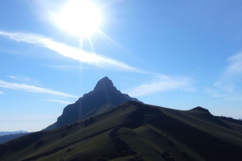 Sun With Mountain Background Product Image 1