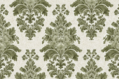 Green and Ivory Pattern Background Wallpaper Product Image 1